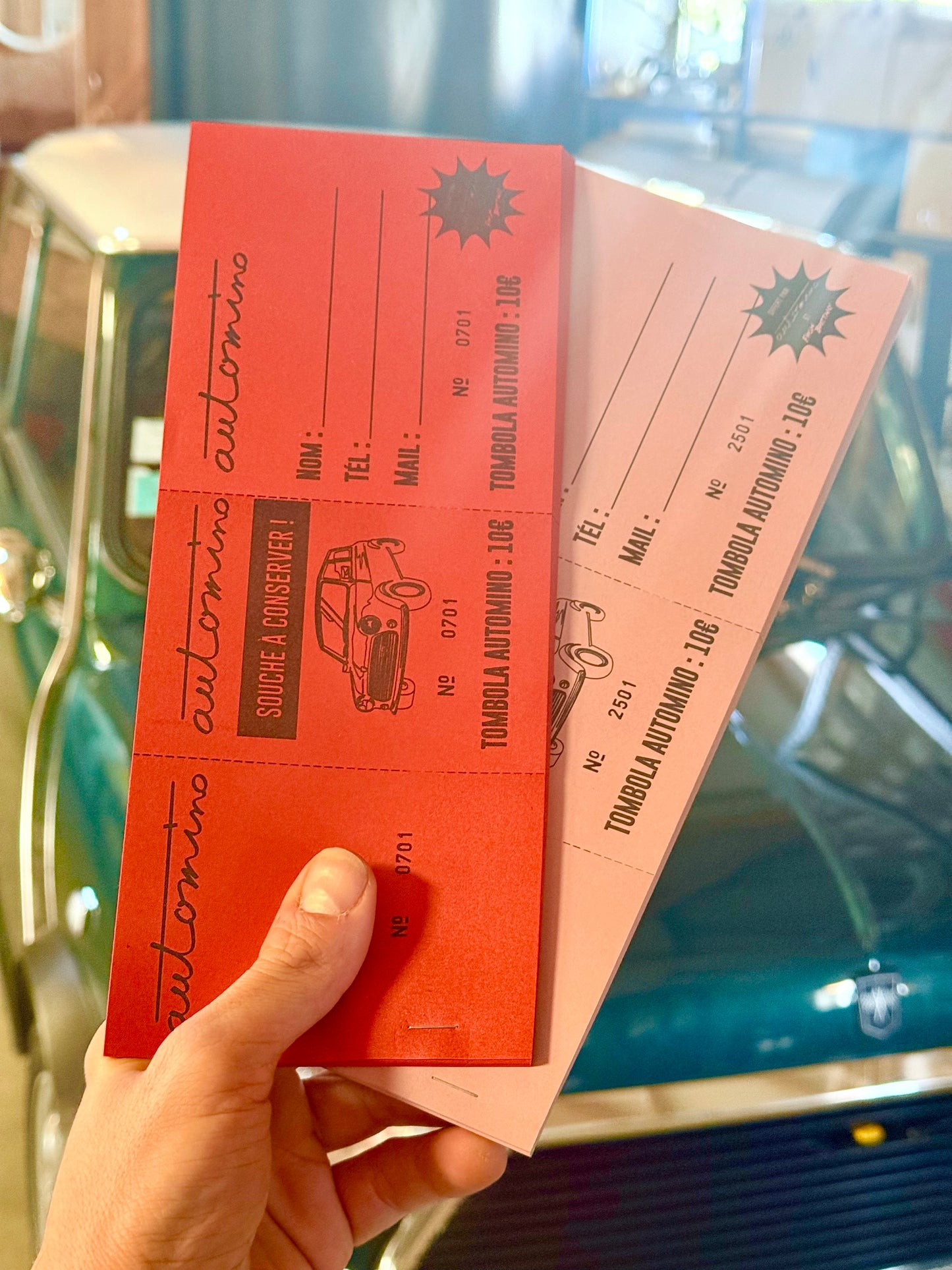 Ticket de tombola (numérique)